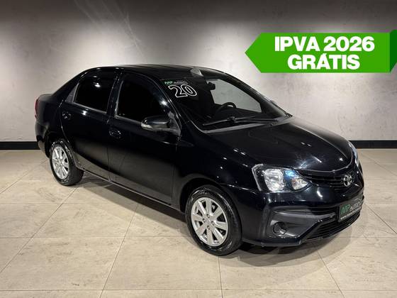 TOYOTA ETIOS 1.5 X PLUS 16V FLEX 4P AUTOMÁTICO TOYOTA ETIOS 1.5 X PLUS 16V FLEX 4P AUTOMÁTICO
